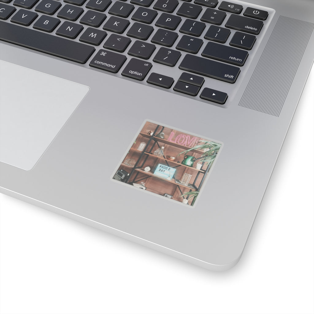 Watercolor — Home — Kiss-Cut Sticker