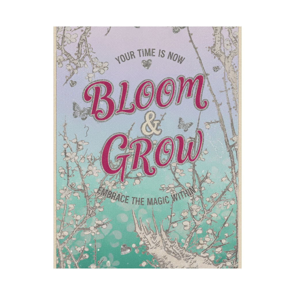Affirmation — Plum Tree In Blossom — Matte Poster