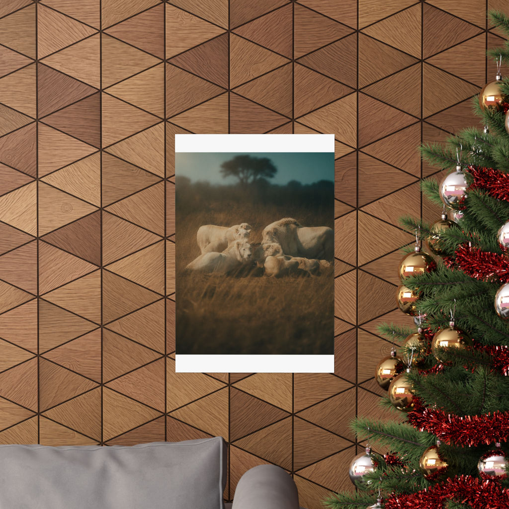Cinematic — Lion — Matte Poster