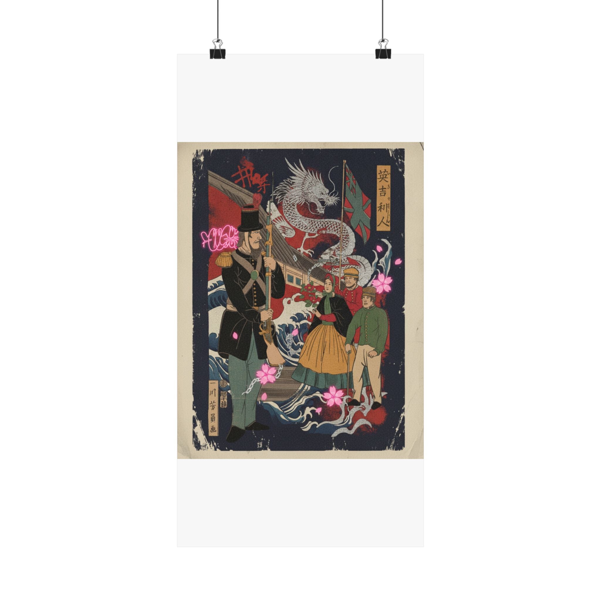 Japanese Street art print — product view 25