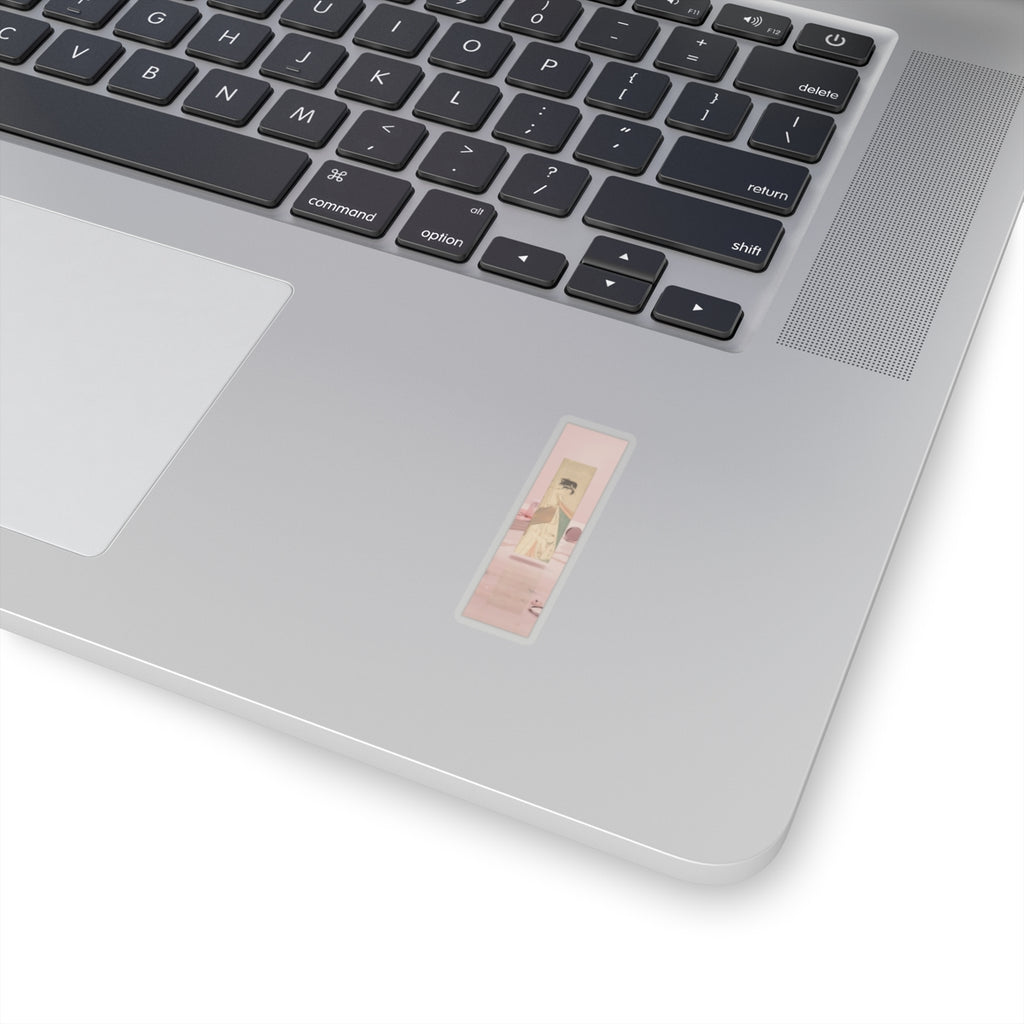 Product Marketing — Woman And Child — Kiss-Cut Sticker