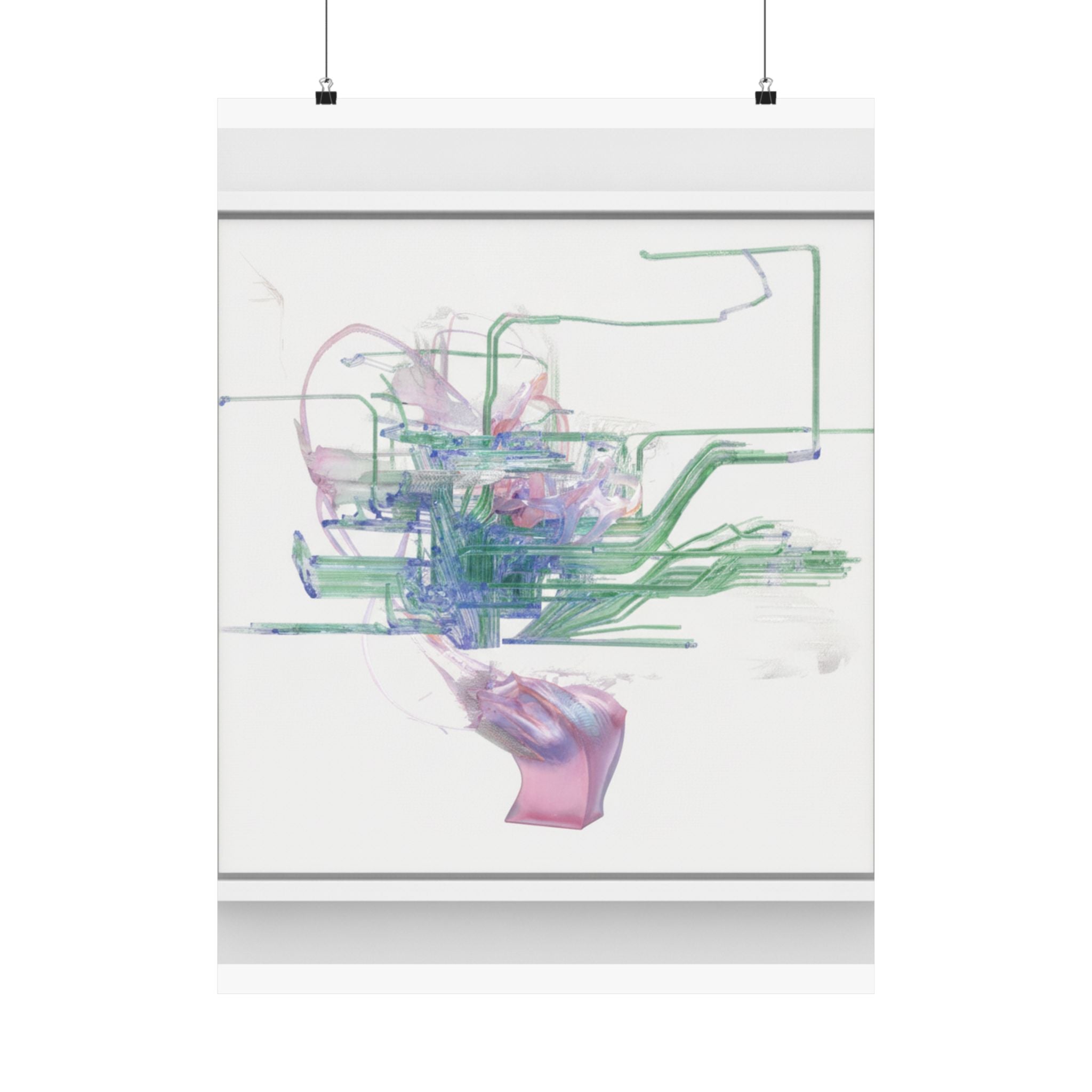 Watercolor — Abstract — Matte Poster