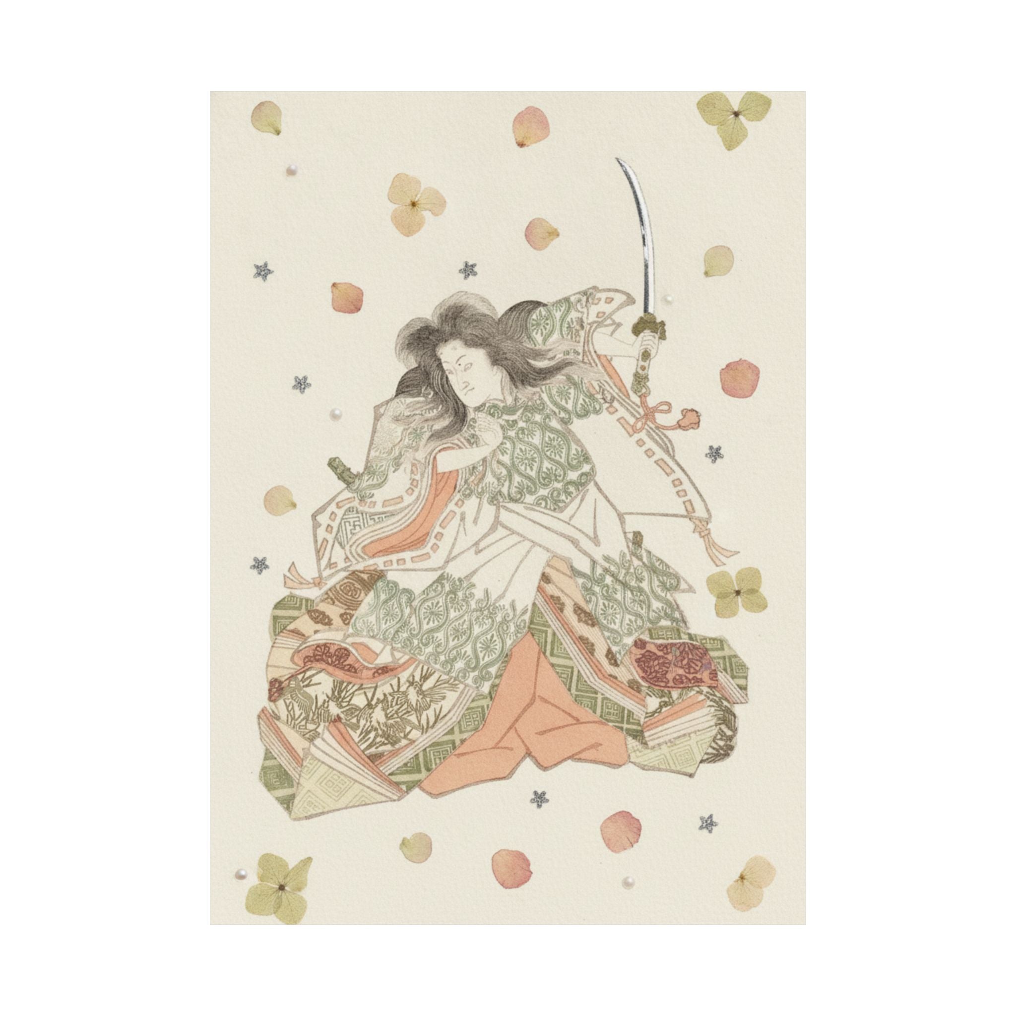 Botanical — Actor As Tokihira — Matte Poster