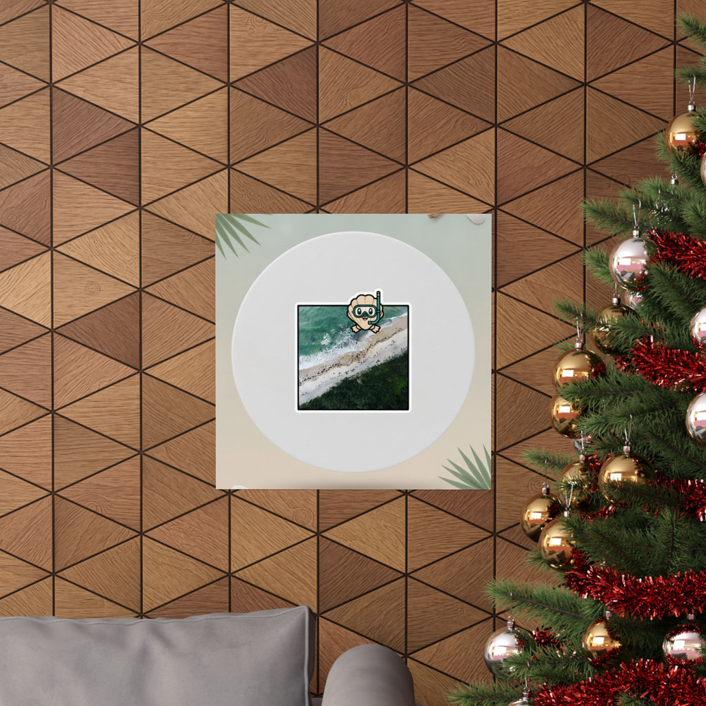 Product Marketing — Beach — Matte Poster