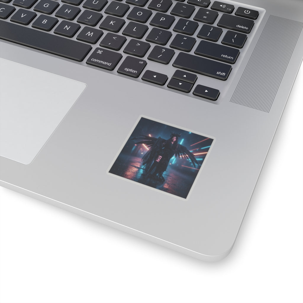Neon Noir — Person — Kiss-Cut Sticker