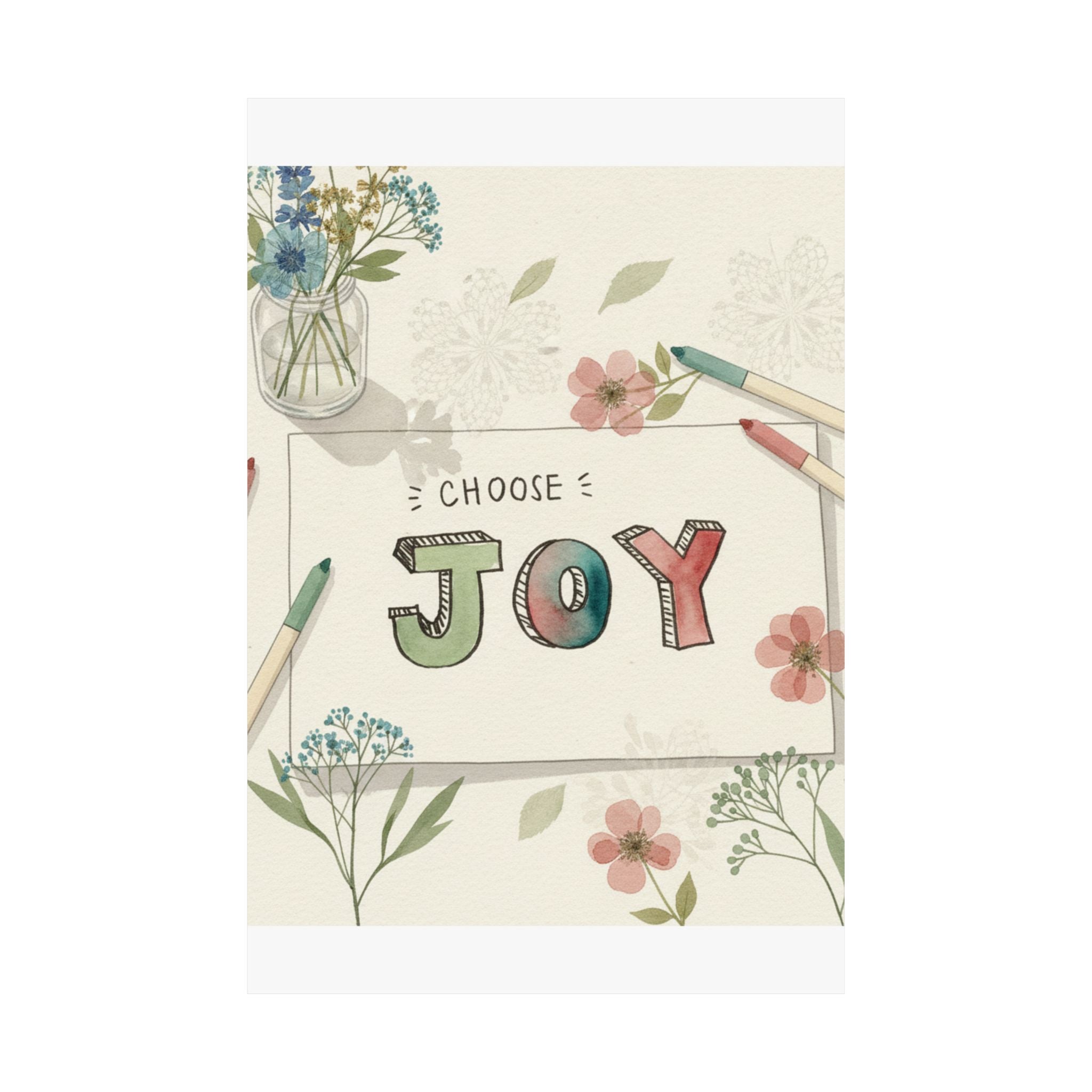 Botanical — Abstract — Matte Poster