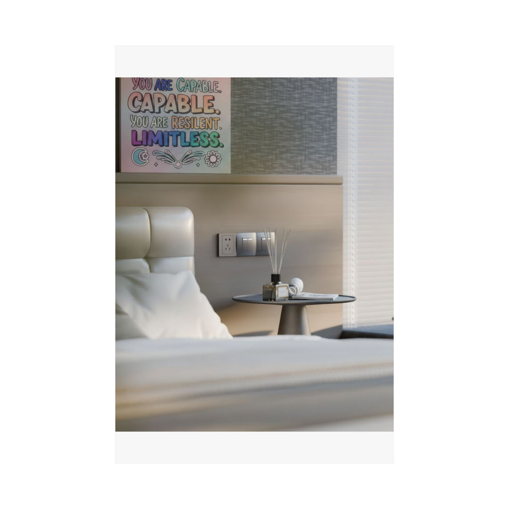 Affirmation — Bedroom — Matte Poster