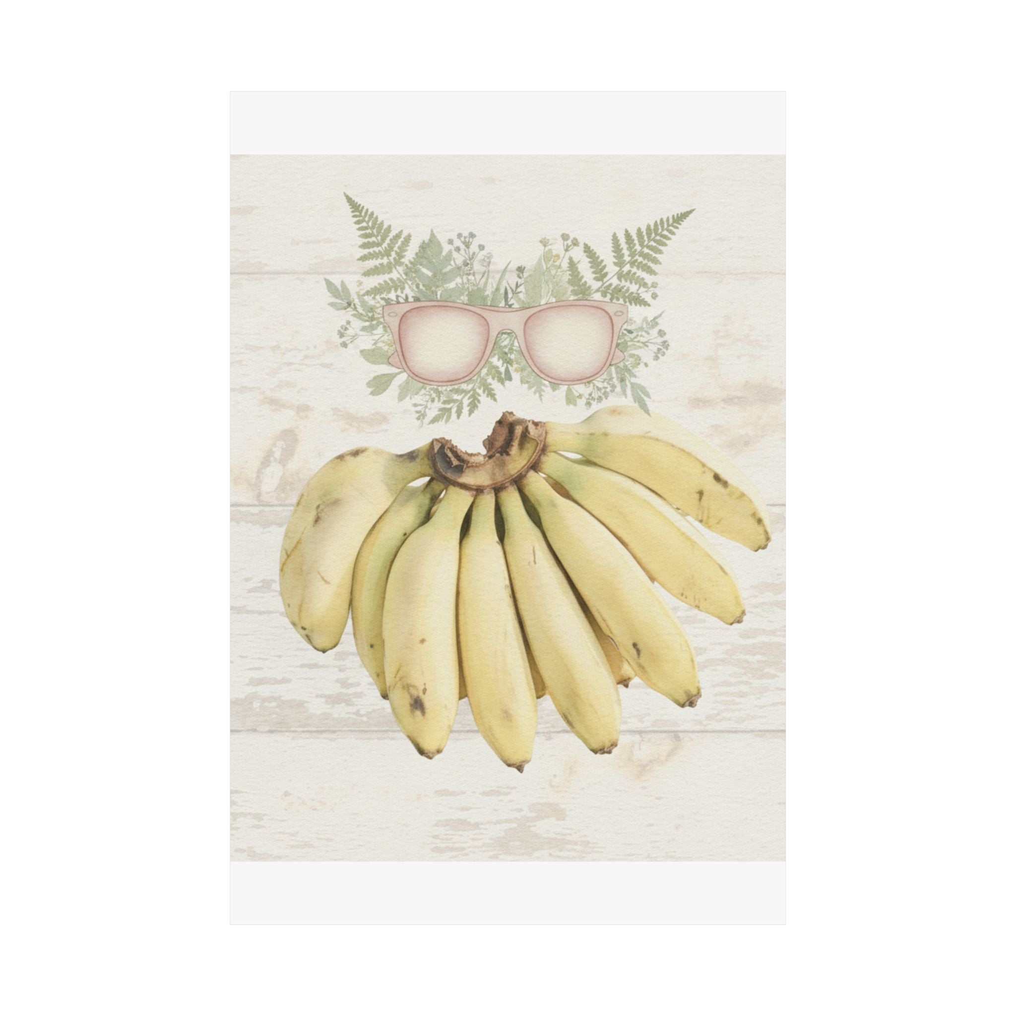 Botanical — Bananas — Matte Poster