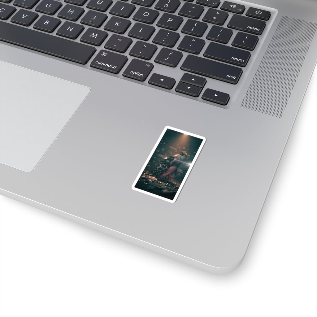 Cinematic — Actor Nakamura Kumetaro Ii As Minato, The Wife Of Yura Hyogonosuke — Kiss-Cut Sticker