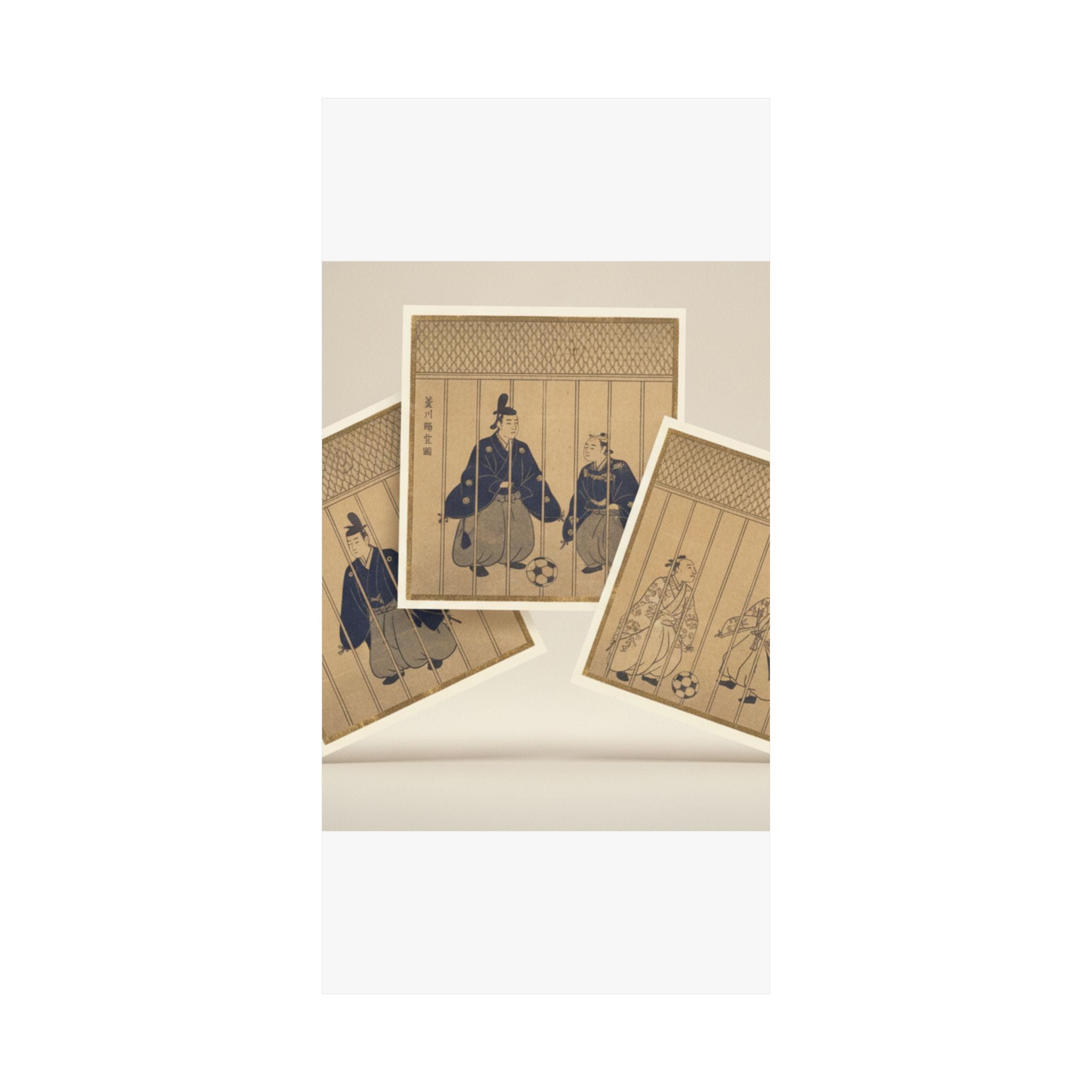 Product Marketing — Games Of Football Being Played By Nobles — Matte Poster