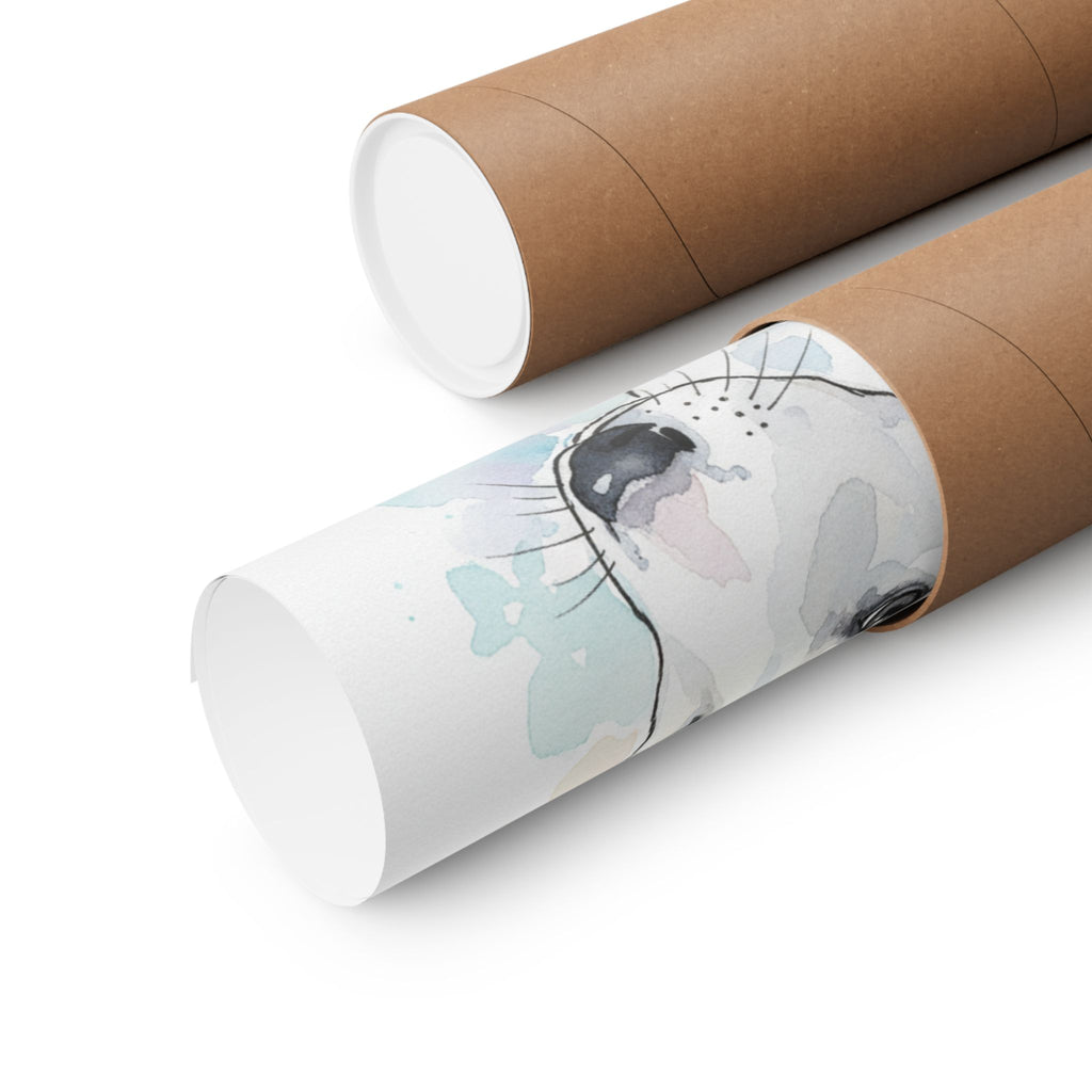 Watercolor — Dog — Matte Poster