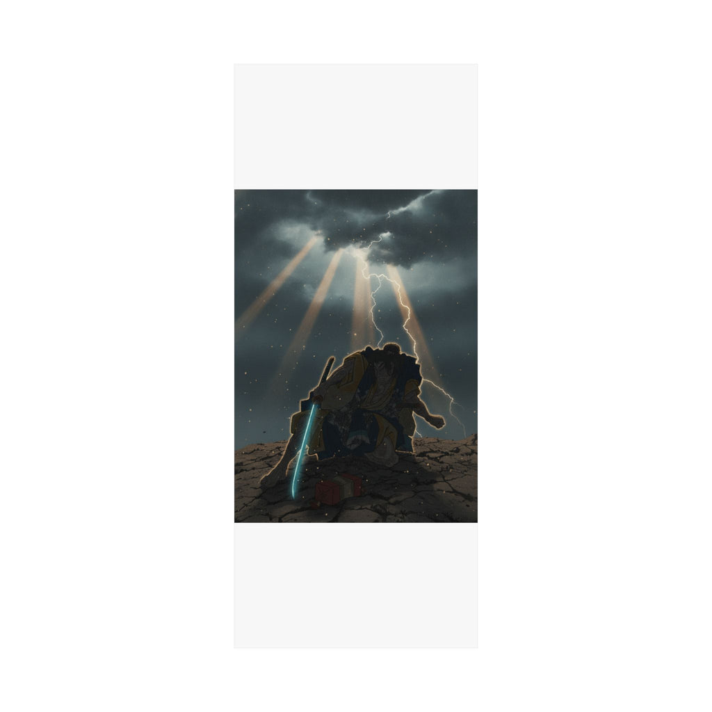 Dramatic Storm — “‘A Molted Cicada Shell’ (Utsusemi): Soga Gorō Tokimune,” From The Series Scenes — Matte Poster