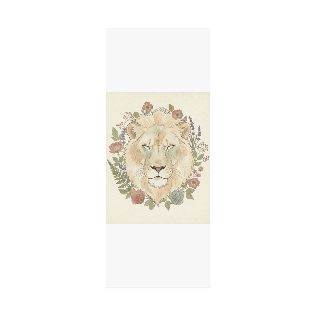 Botanical — Lion — Matte Poster