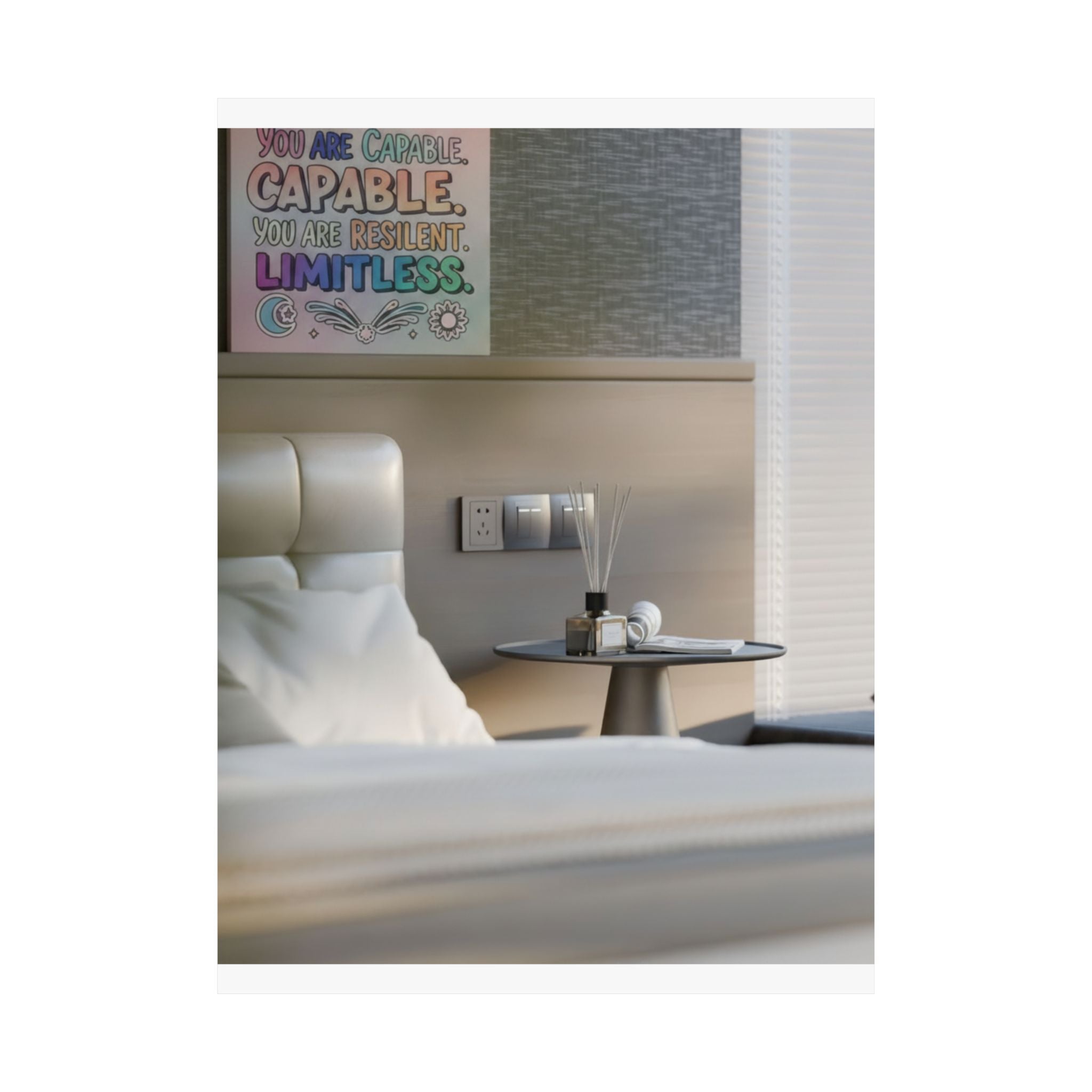 Affirmation — Bedroom — Matte Poster