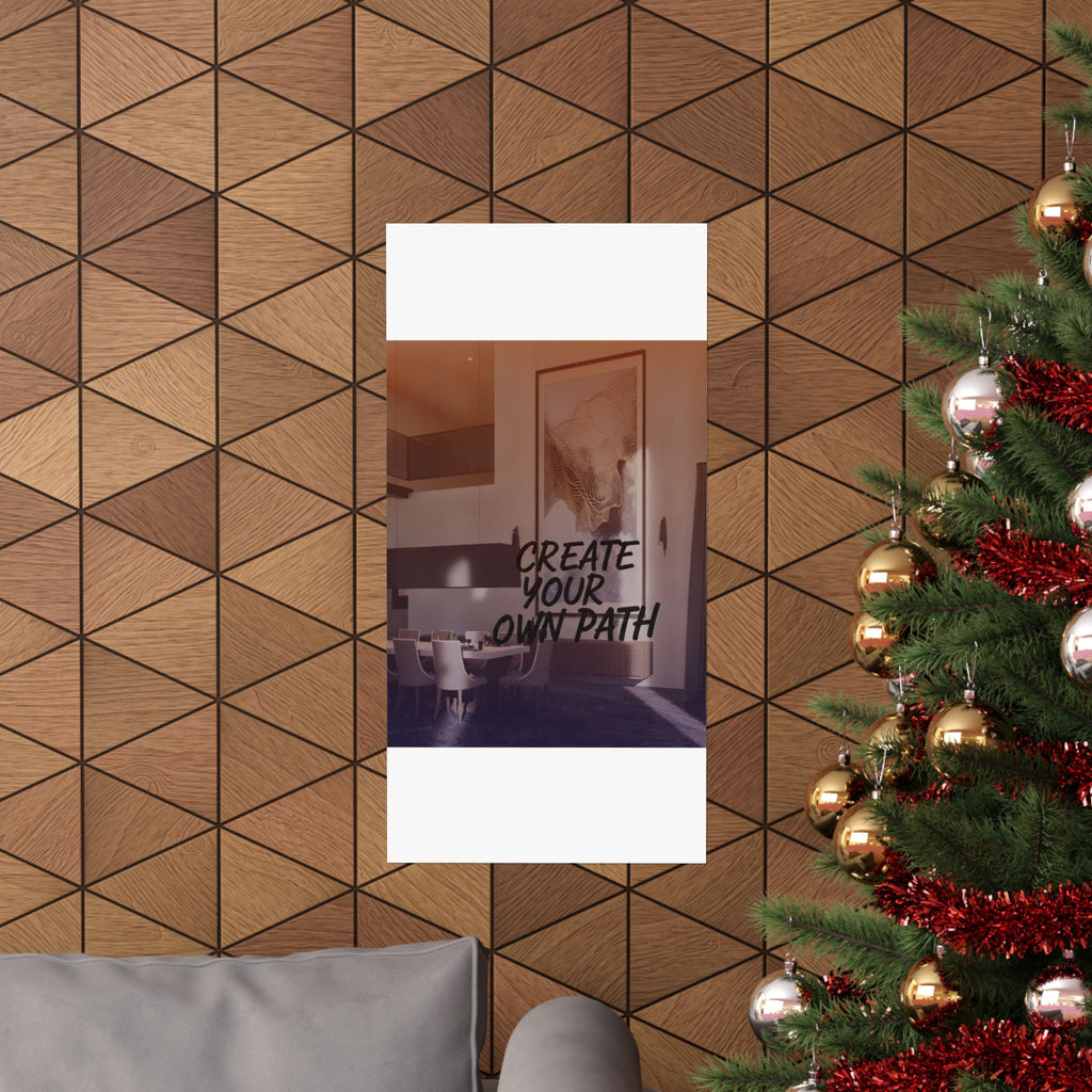 Affirmation — Abstract — Matte Poster