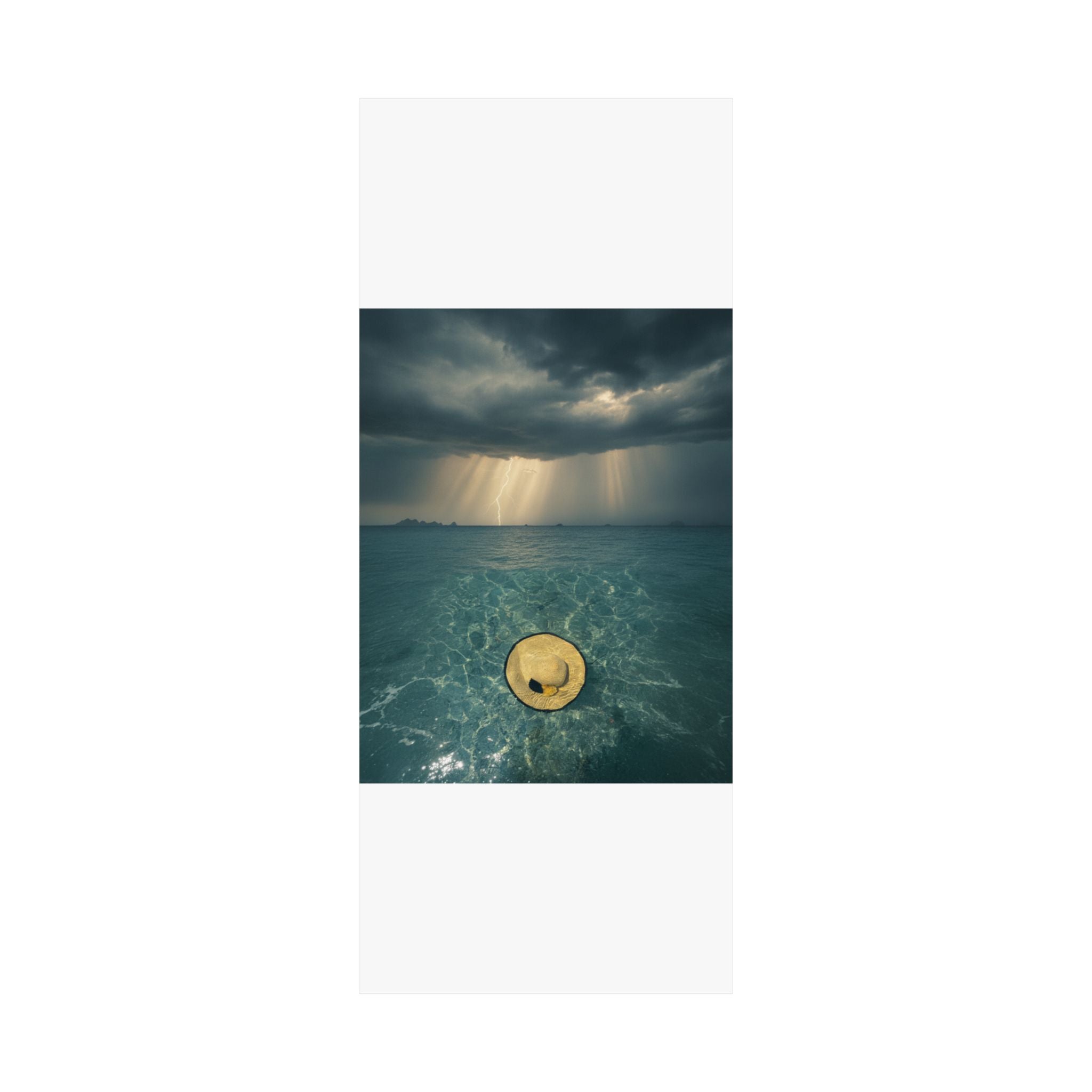 Dramatic Storm — Hat — Matte Poster