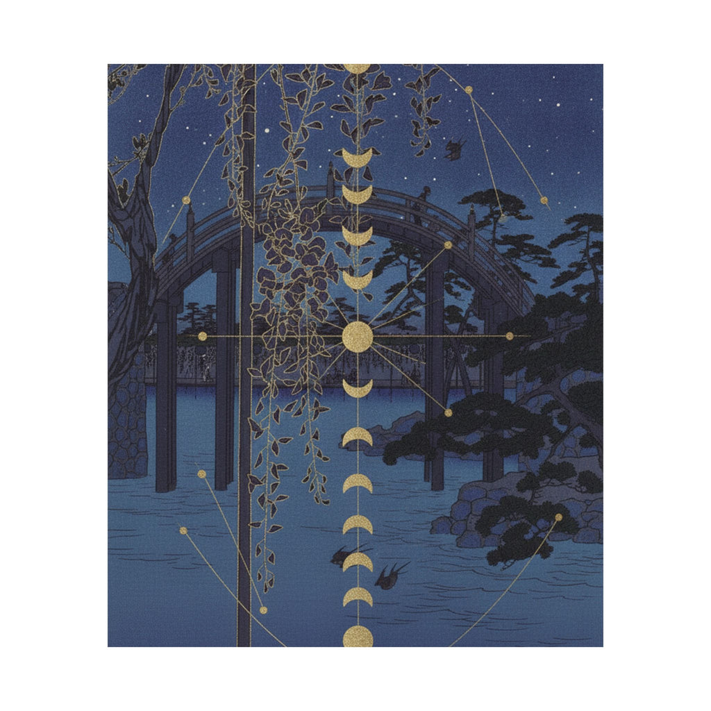 Celestial — In The Kameido Tenjin Shrine Compound — Matte Poster