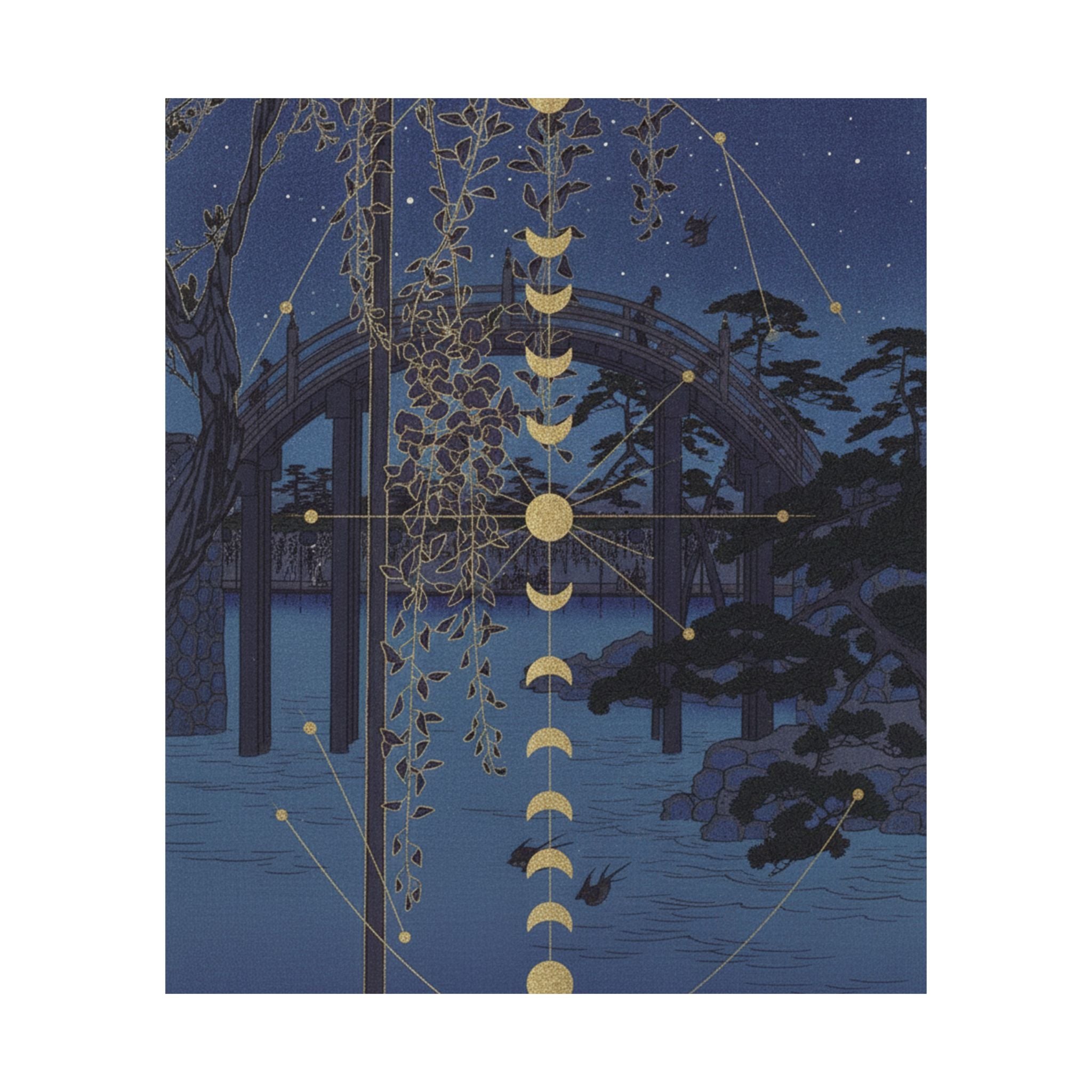 Celestial — In The Kameido Tenjin Shrine Compound — Matte Poster