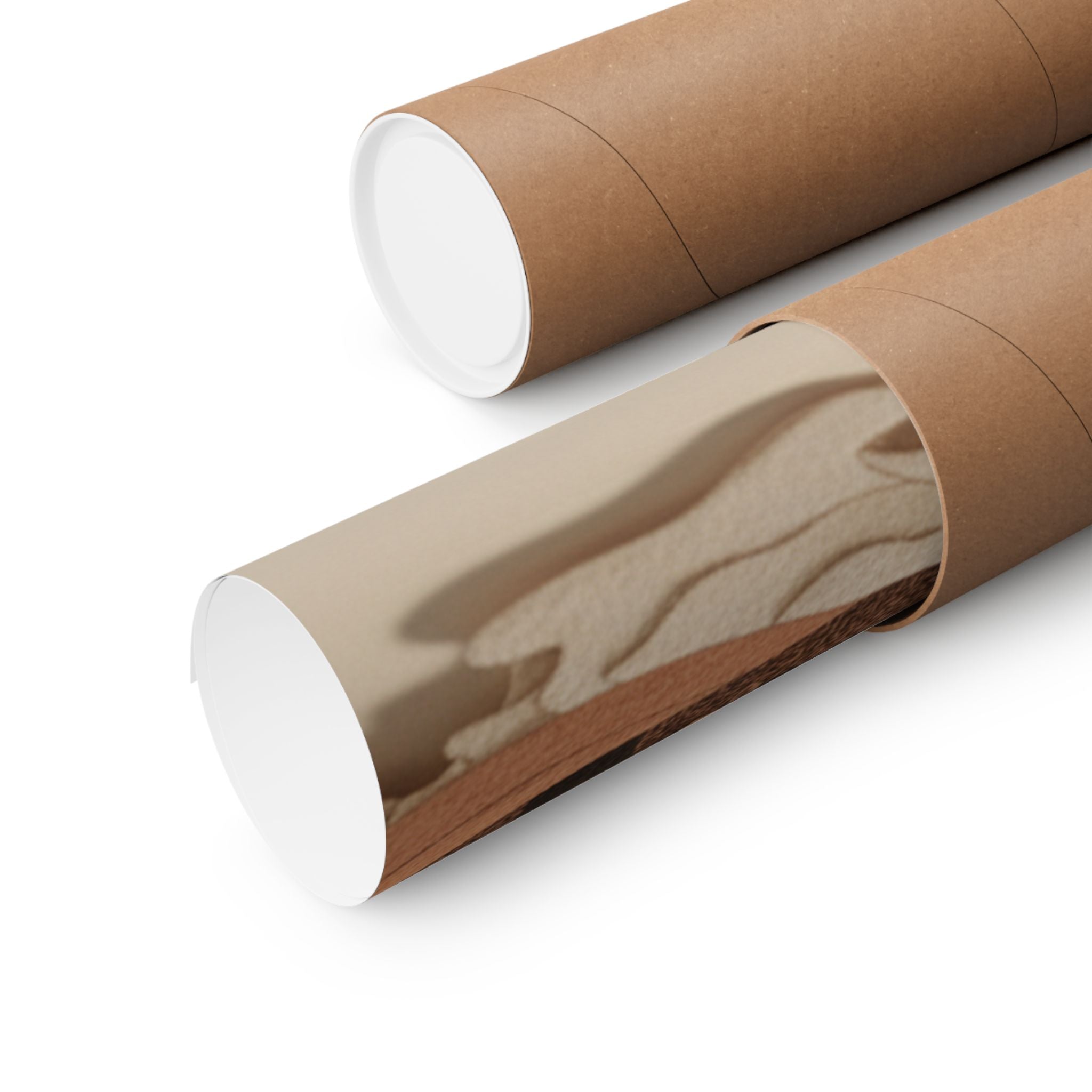 Product Marketing — Belt And Fan On A Piece Of Cloth — Matte Poster