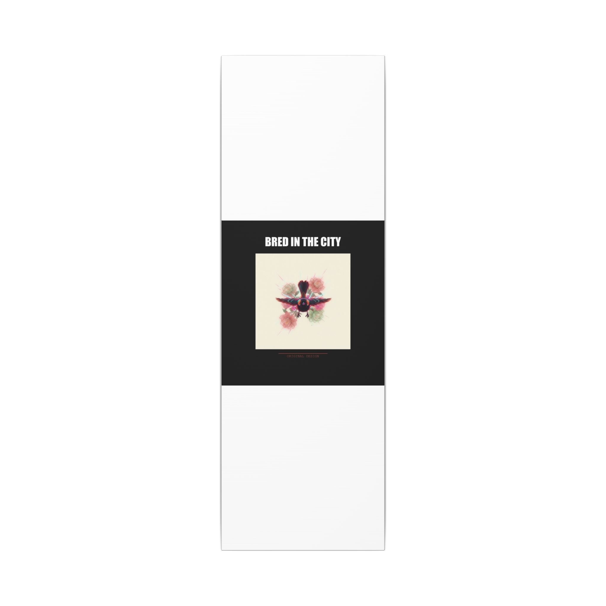 BRED IN THE CITY Flying Bird & Roses Matte Canvas