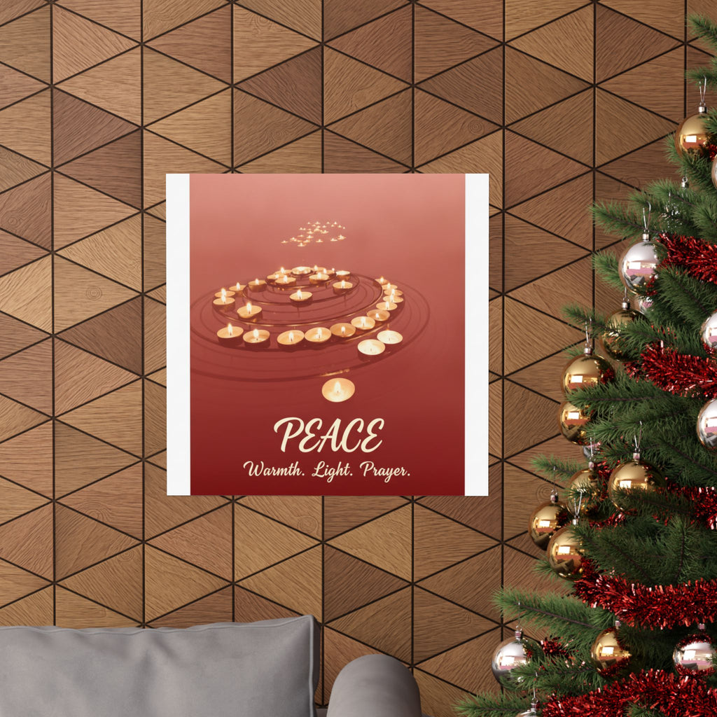Affirmation — Candle — Matte Poster