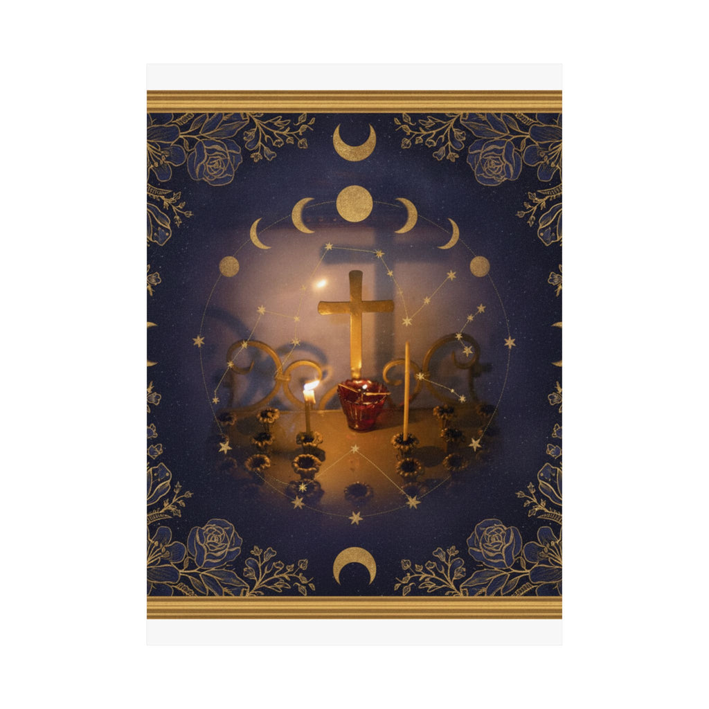 Celestial — Candle — Matte Poster