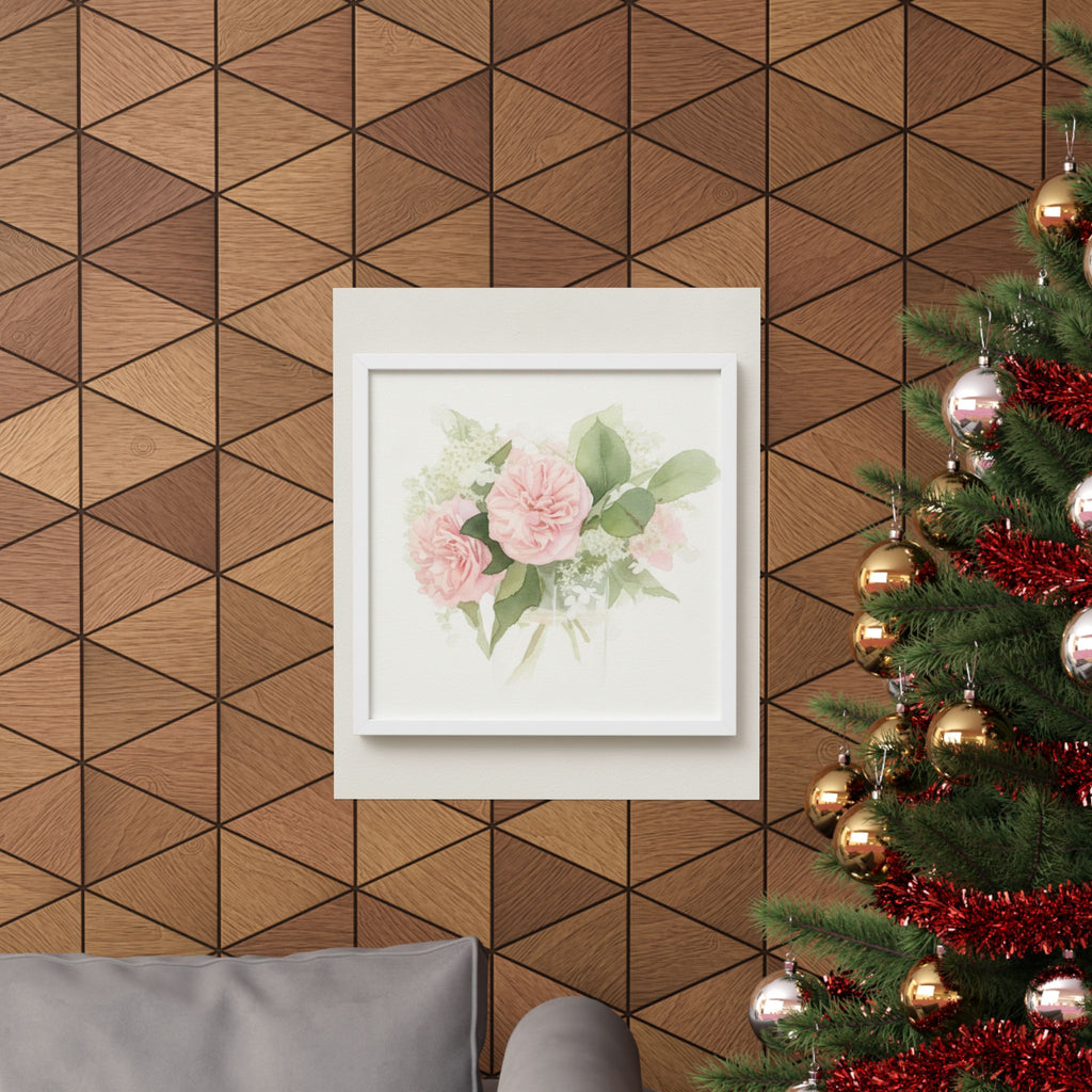 Watercolor — Flower — Matte Poster