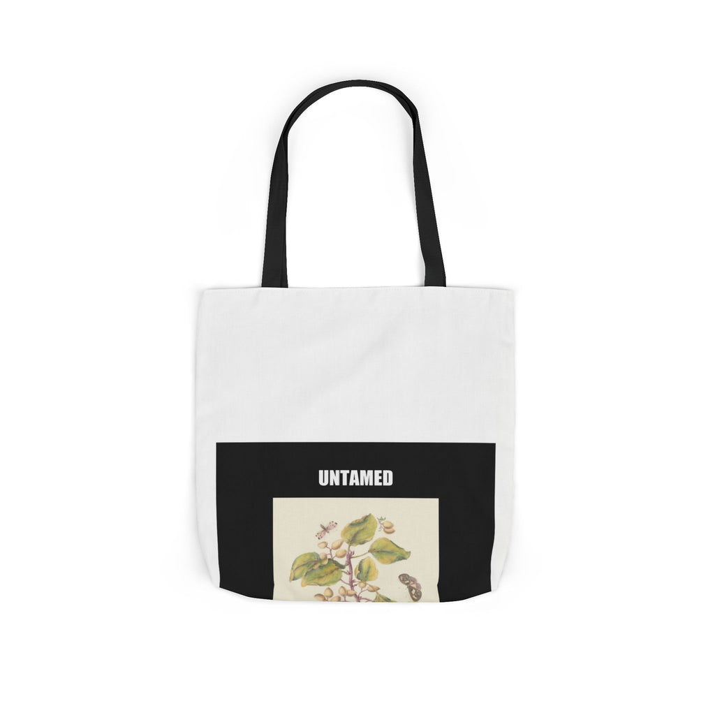 UNTAMED Vintage Botanical Blossom Canvas Tote Bag