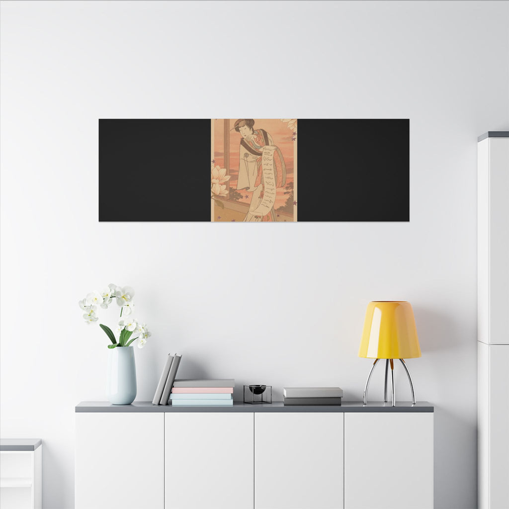 STREET CERTIFIED | The Second Yamashito Kinsaku As A Courtesan Standing In A Room — Matte Canvas