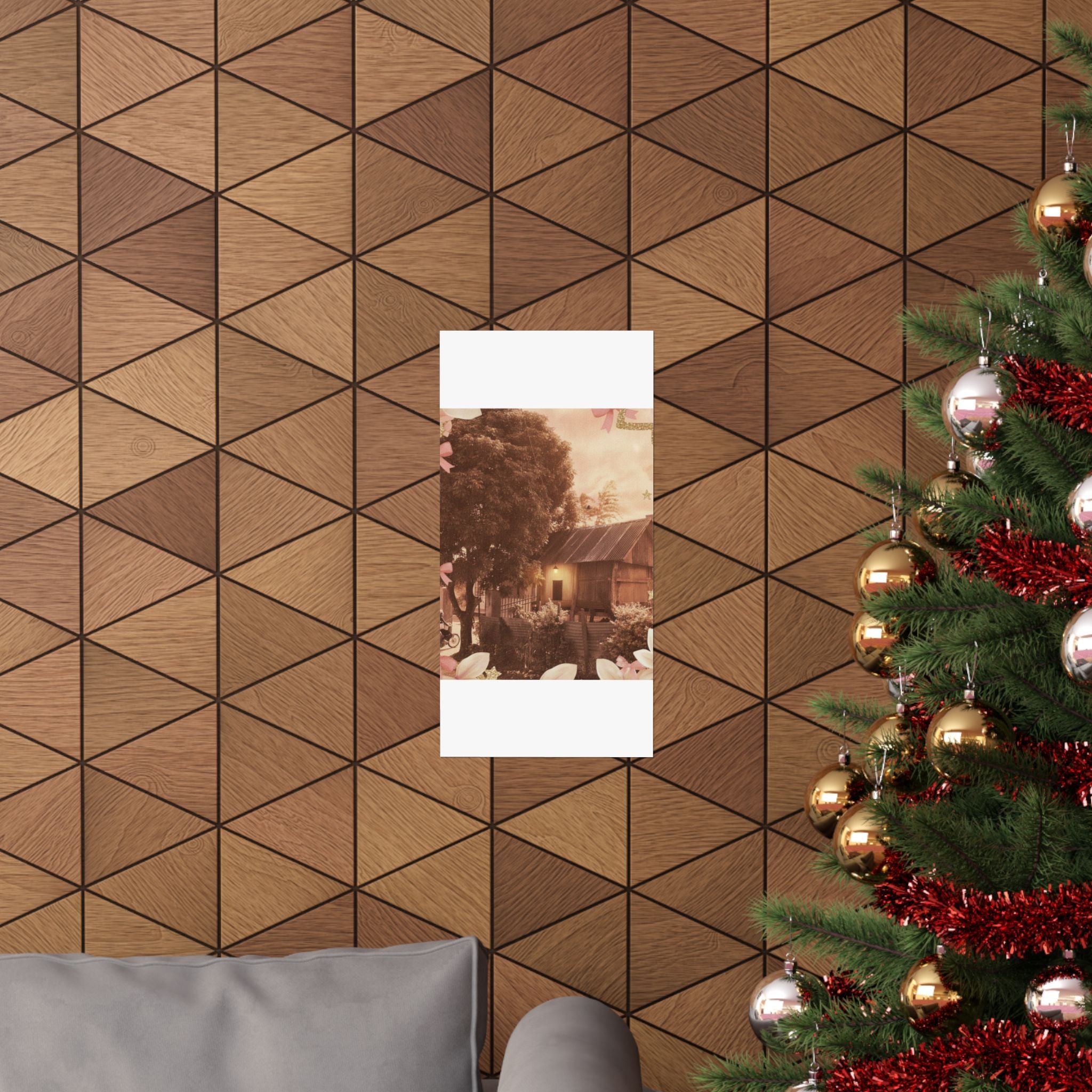 Southern Sunset — House — Matte Poster