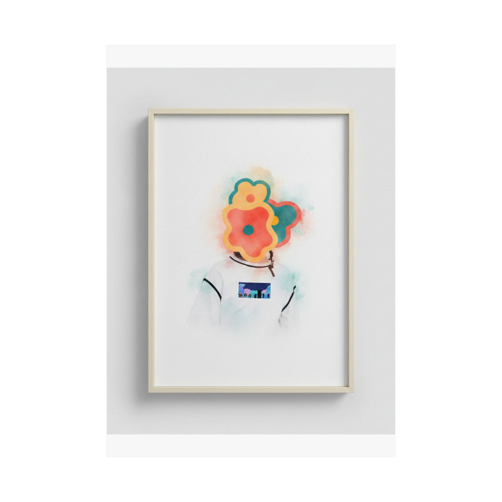 Watercolor — Flower — Matte Poster