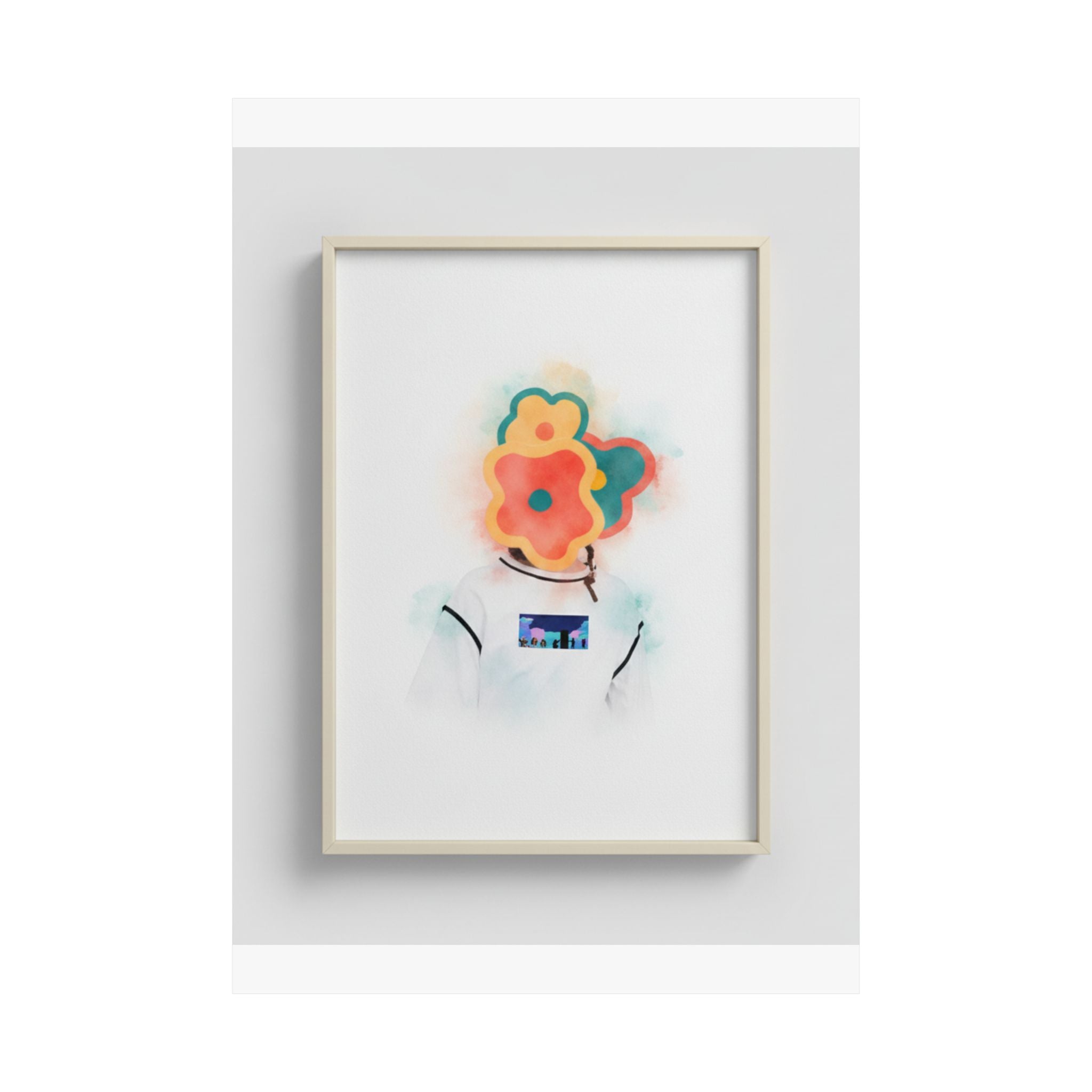 Watercolor — Flower — Matte Poster