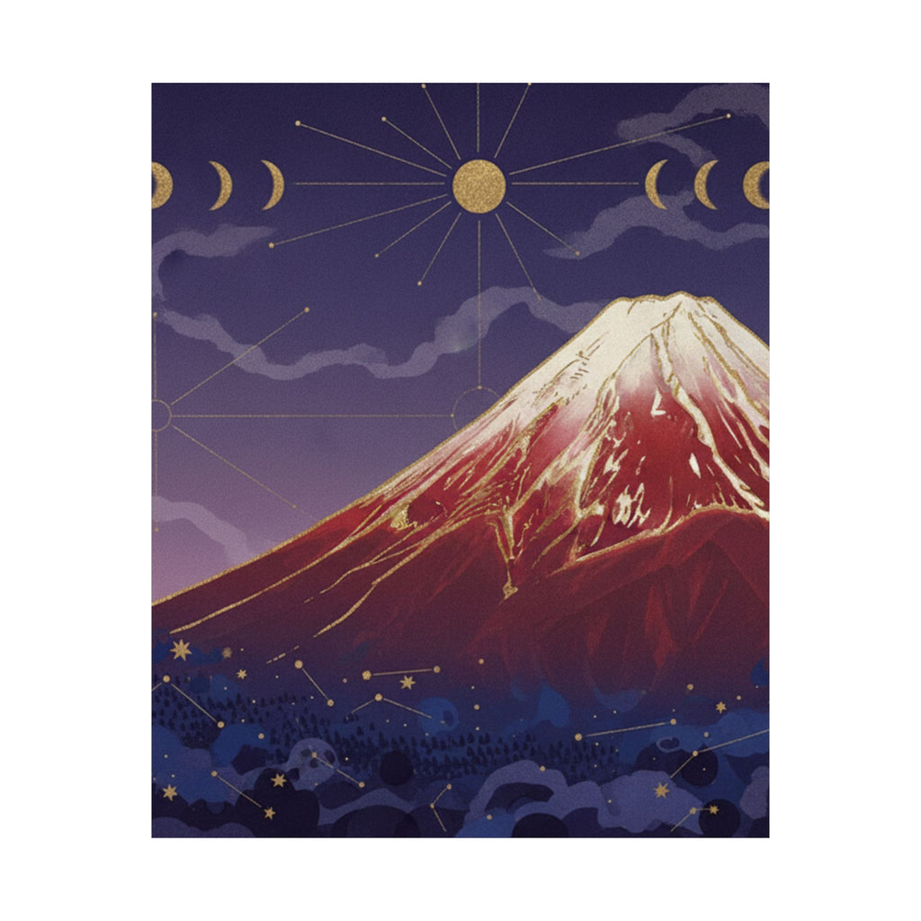 Celestial — South Wind, Clear Sky (Gaifū Kaisei), Also Known As Red Fuji, From The Series Th — Matte Poster