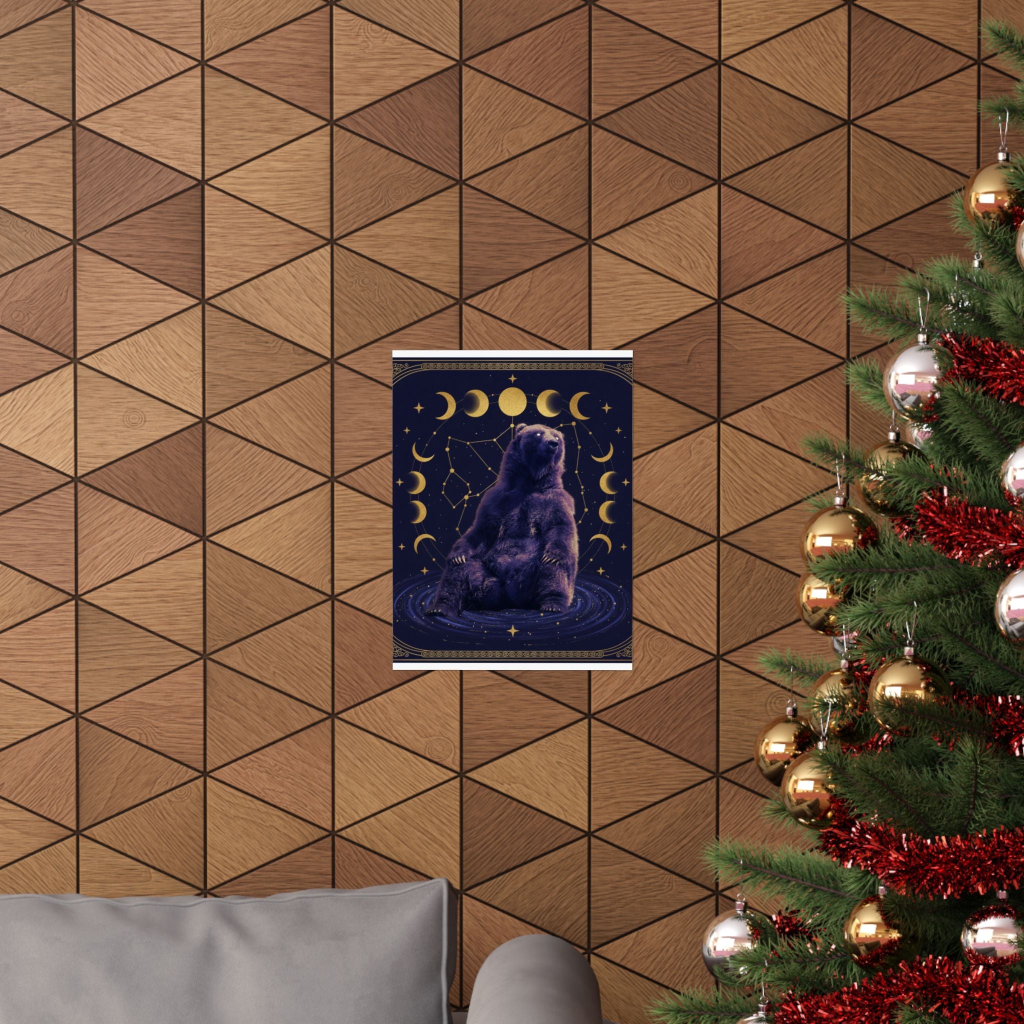Celestial — Bear — Matte Poster