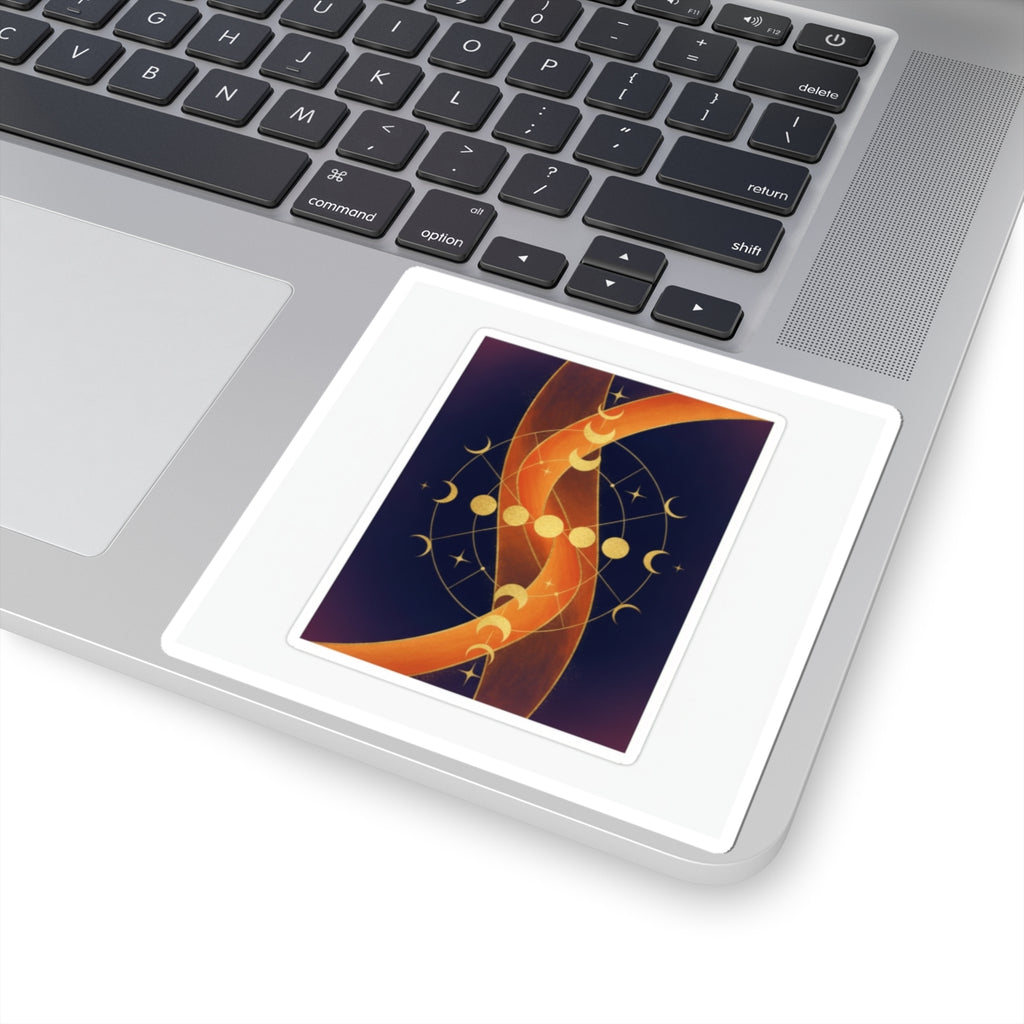 Celestial kiss-cut sticker — product view 7