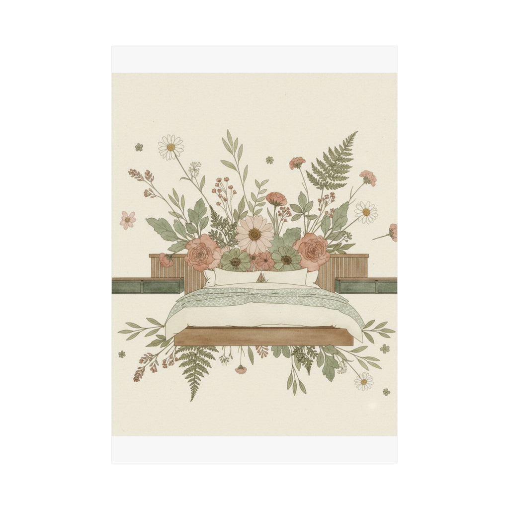 Botanical — Bedroom — Matte Poster
