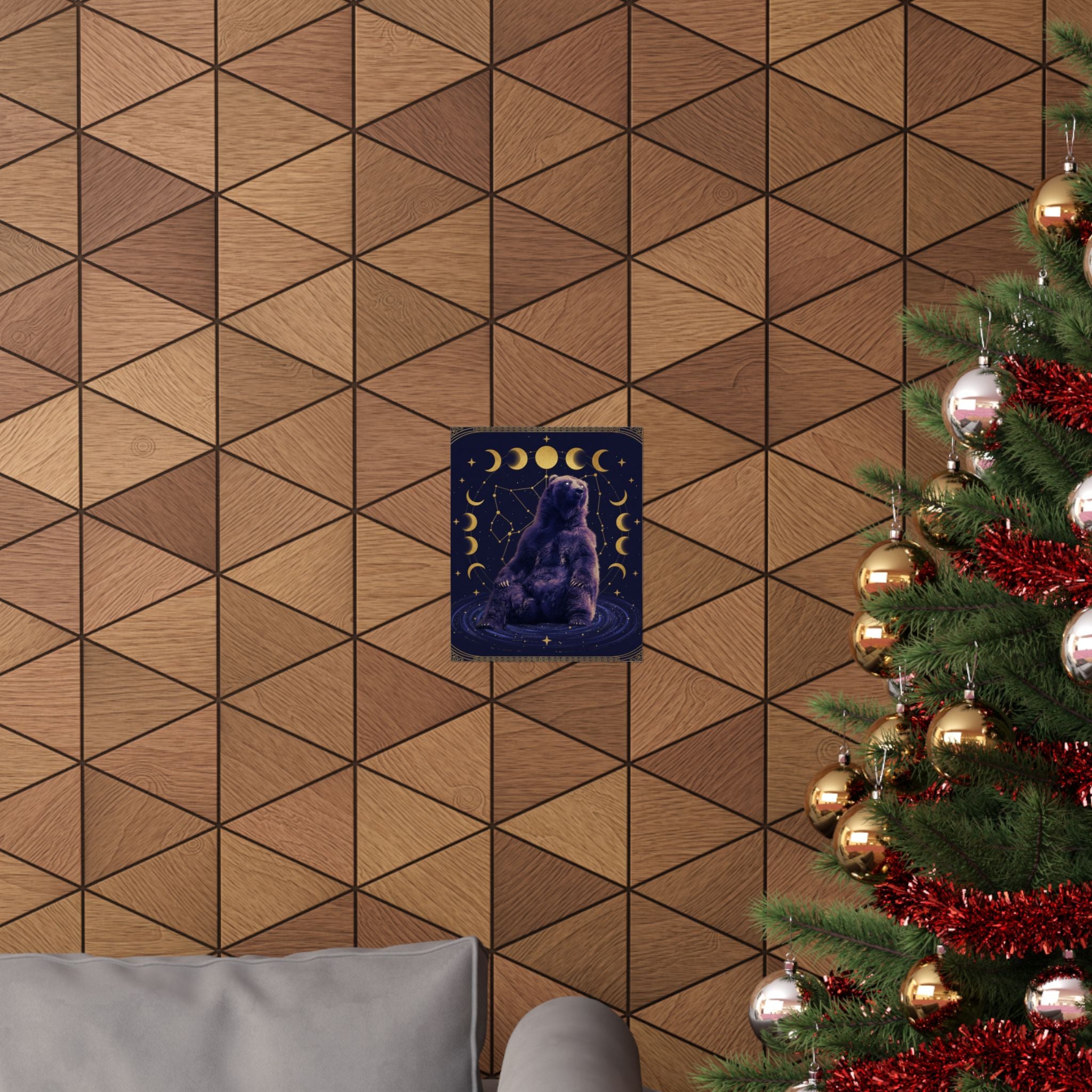 Celestial — Bear — Matte Poster