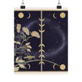 Celestial — Katydid (Umaoi-Mushi); Centipede, (Mukade), From The Picture Book Of Crawling Cr — Matte Poster