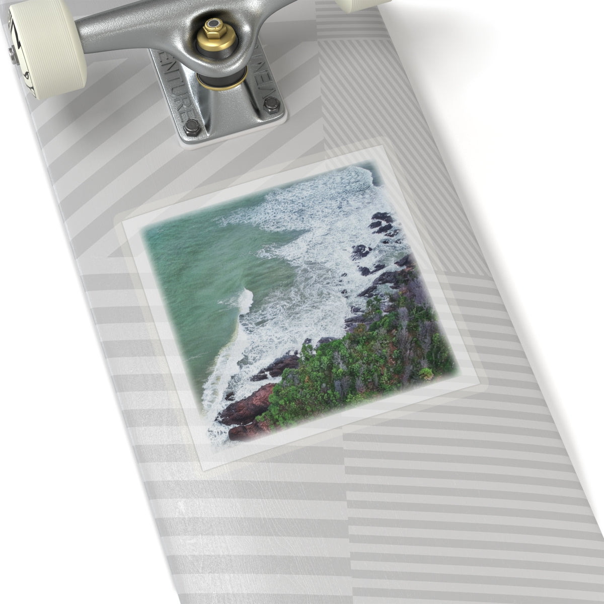 Watercolor — Ocean — Kiss-Cut Sticker
