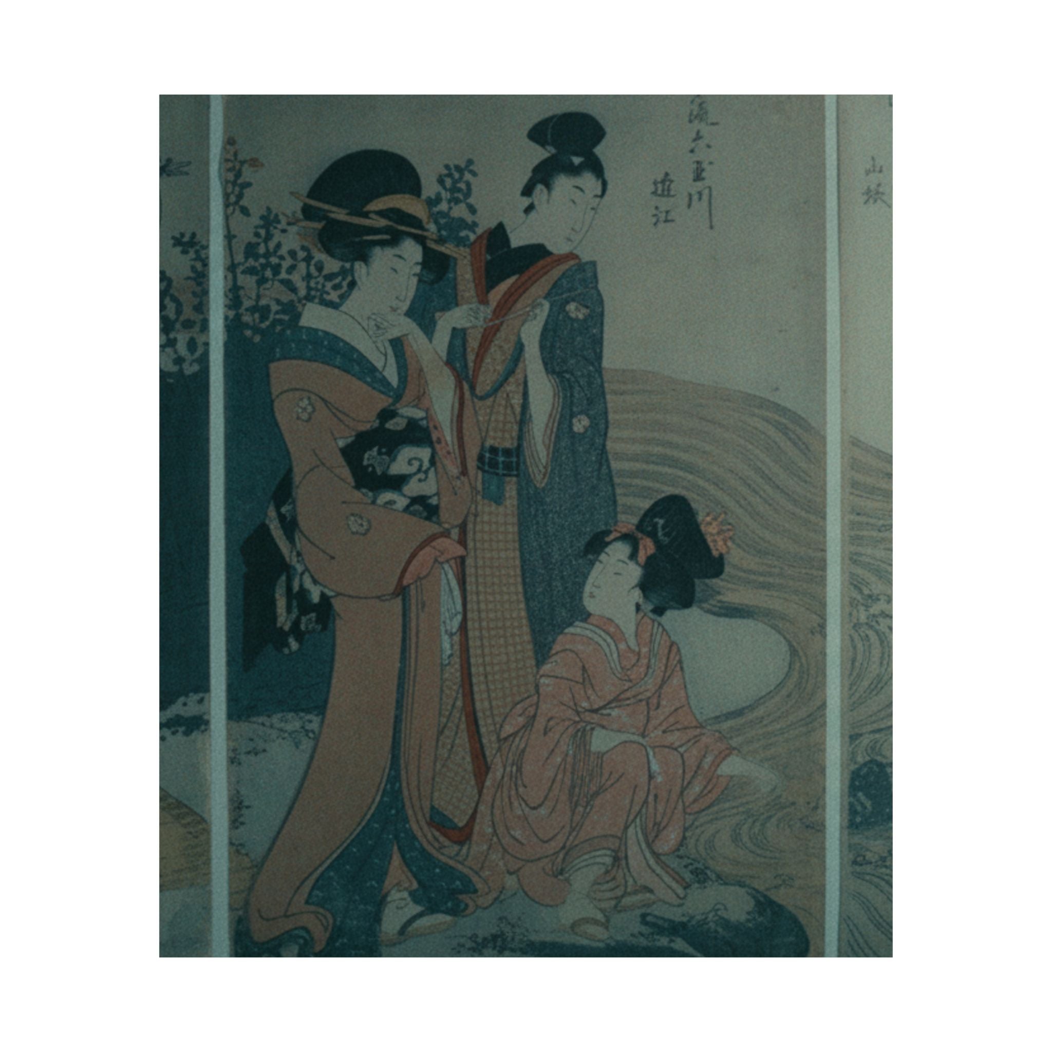 Cinematic — Women And Children On The Banks Of A Stream — Matte Poster