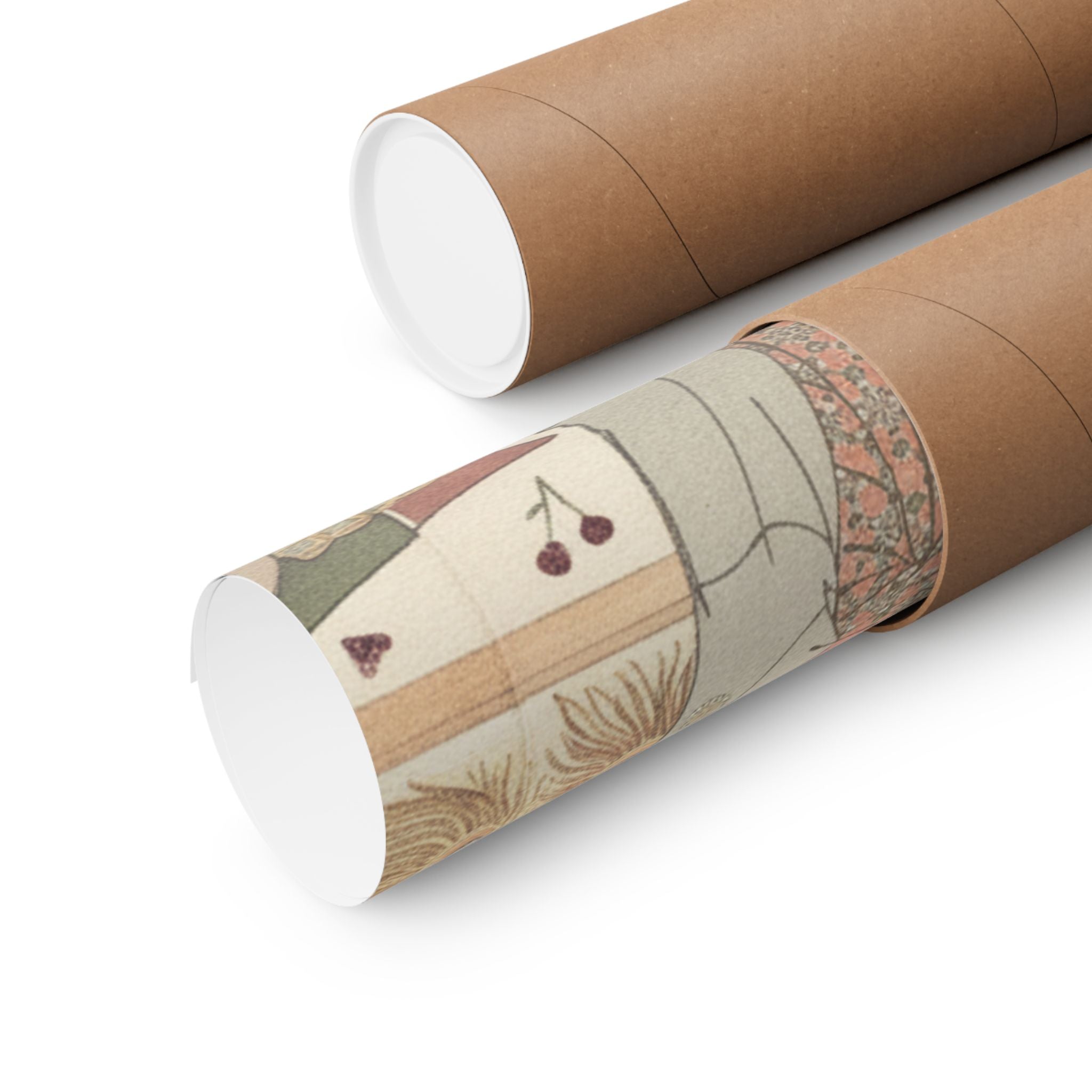 Botanical — Interior Of The House Called Ōgiya — Matte Poster