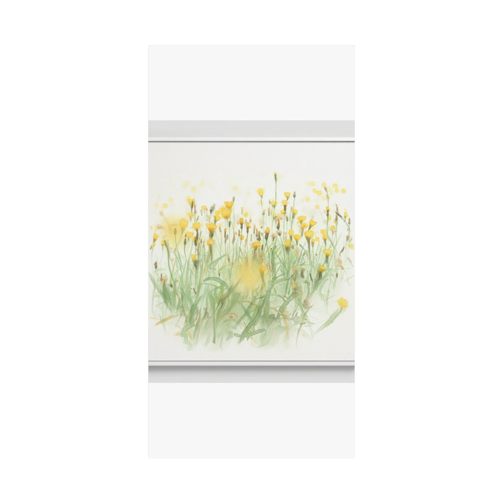 Watercolor — Flower — Matte Poster