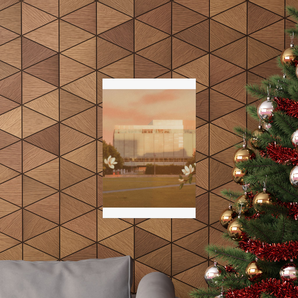 Southern Sunset — Building — Matte Poster