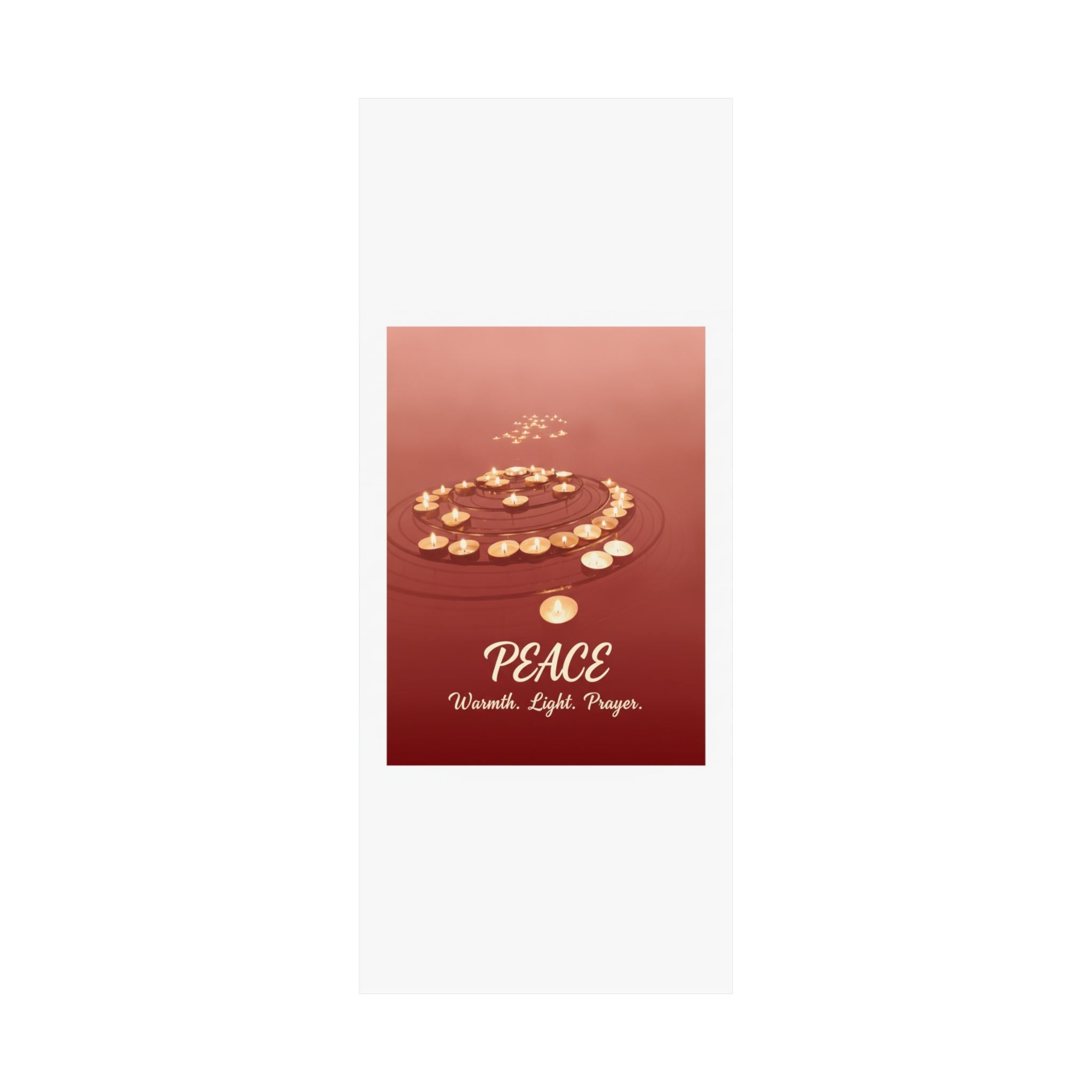 Affirmation — Candle — Matte Poster