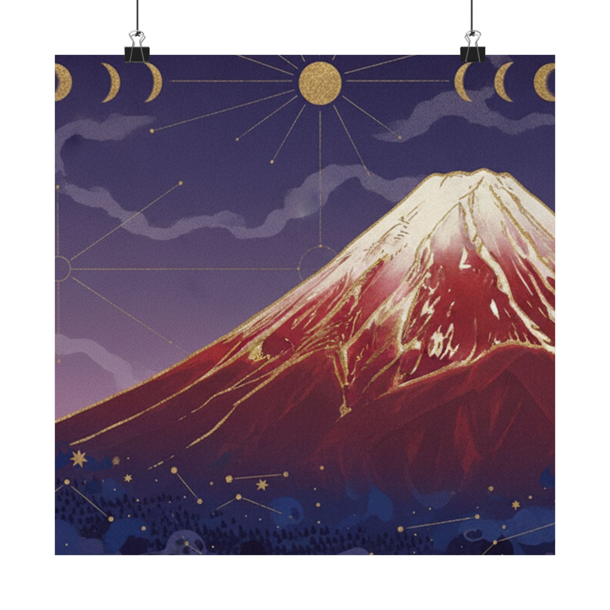 Celestial art print — product view 7