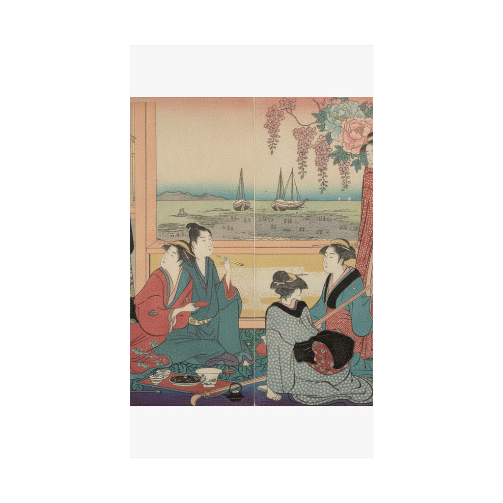 Affirmation — Teahouse In Shinagawa — Matte Poster