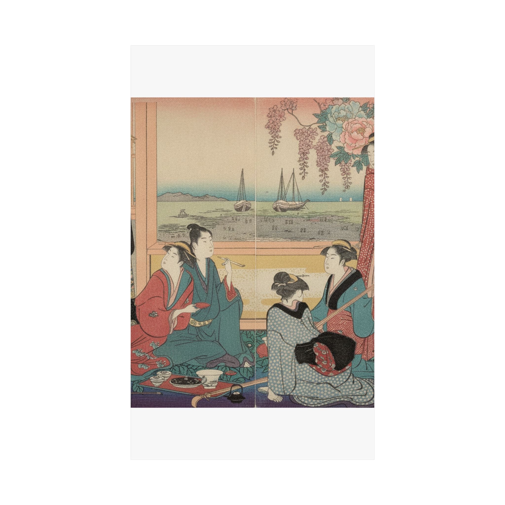 Affirmation — Teahouse In Shinagawa — Matte Poster