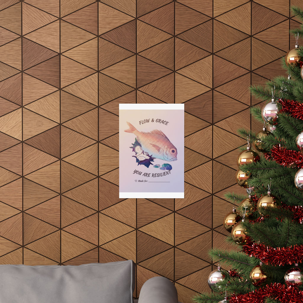 Affirmation — Tai Fish And Top-Shells — Matte Poster