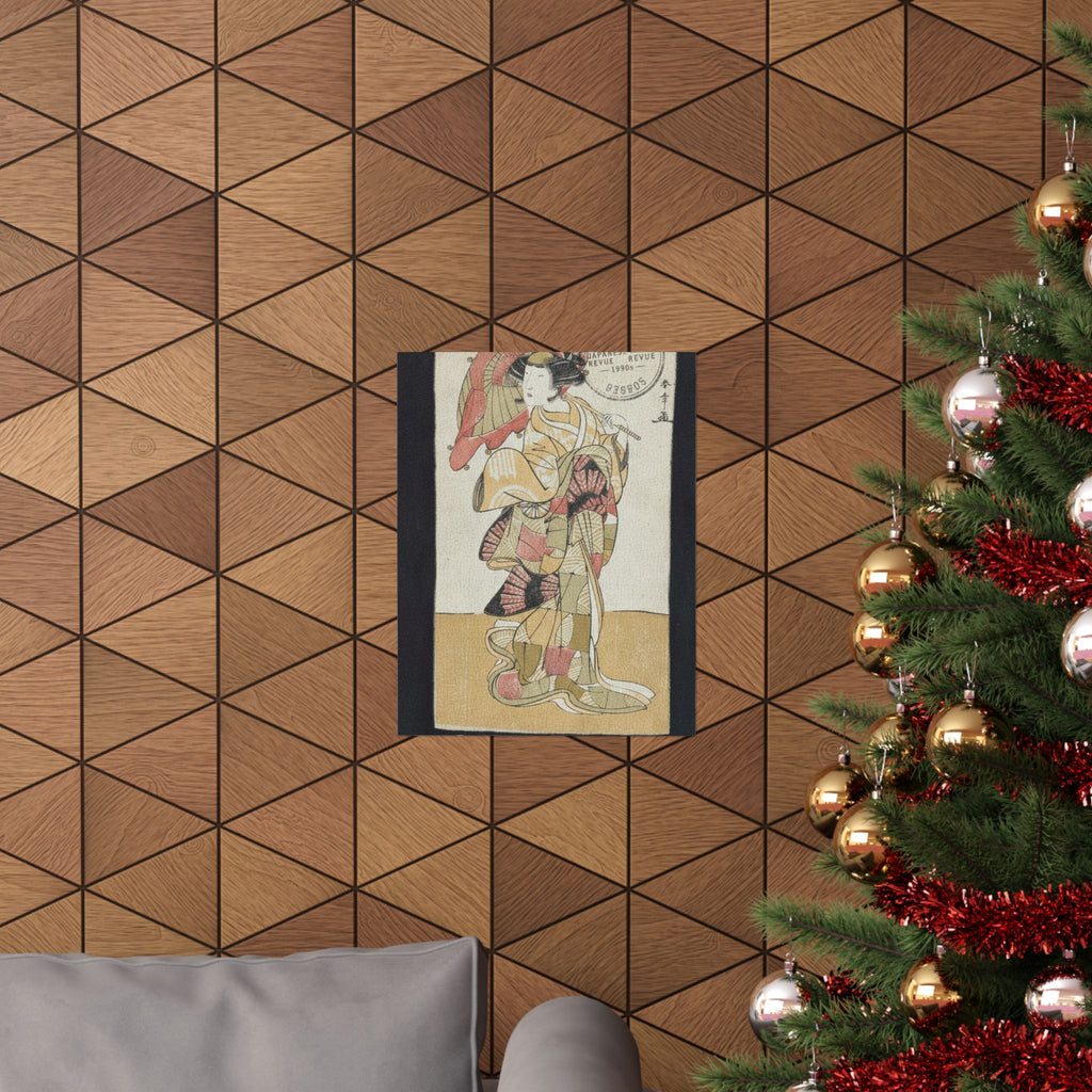 Vintage Bootleg — The First Nakamura Tomijuro As A Woman Dancer — Matte Poster
