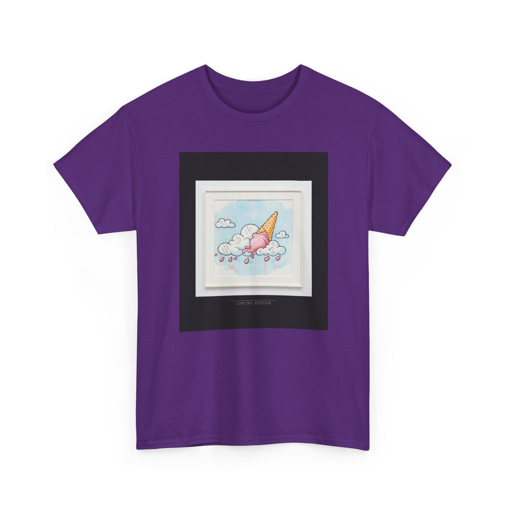 Melting Ice Cream Cloud Watercolour Graphic Tee